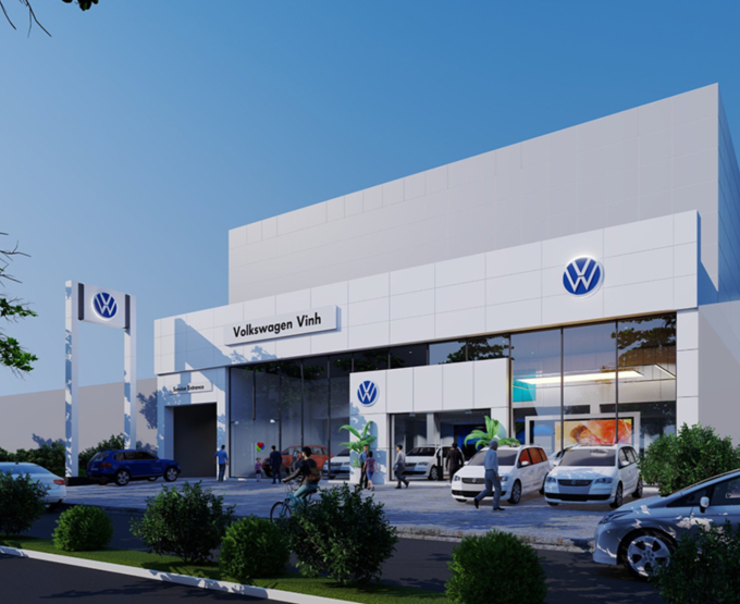 Chào mừng khách hàng đến với đại lý Volkswagen Vinh