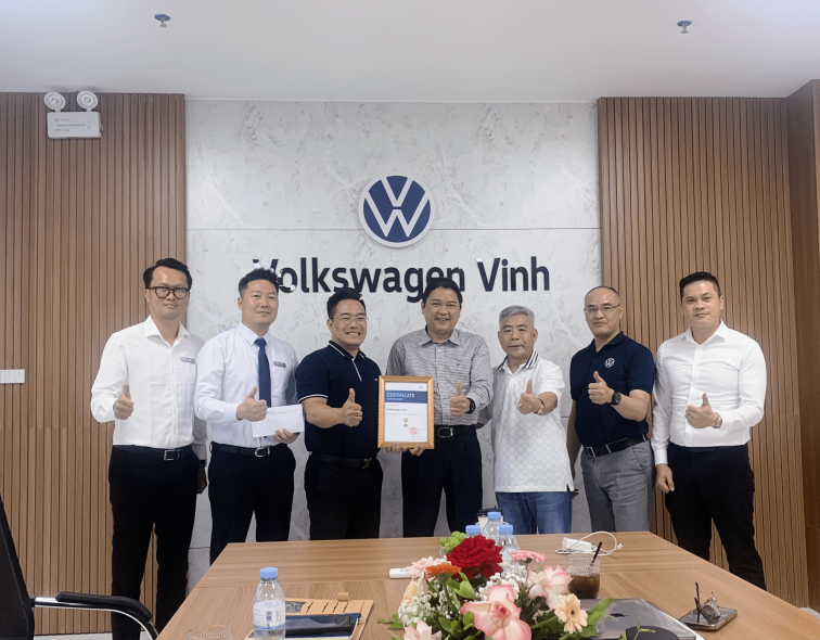 Đại lý Volkswagen Vinh vinh dự được đón tiếp Ban lãnh đạo Công ty Volkswagen Việt Nam.